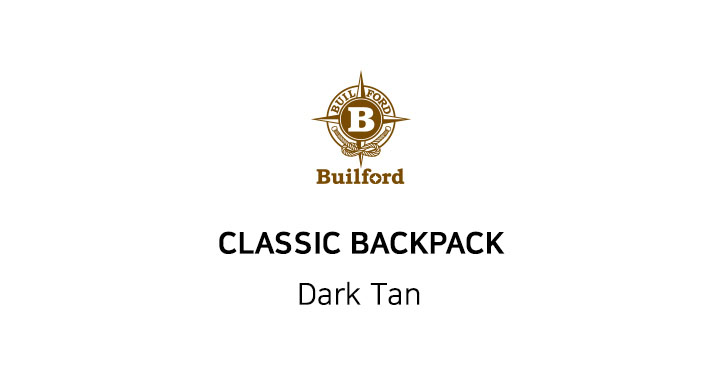 Classic Backpack-Dark Tan - BUILFORD