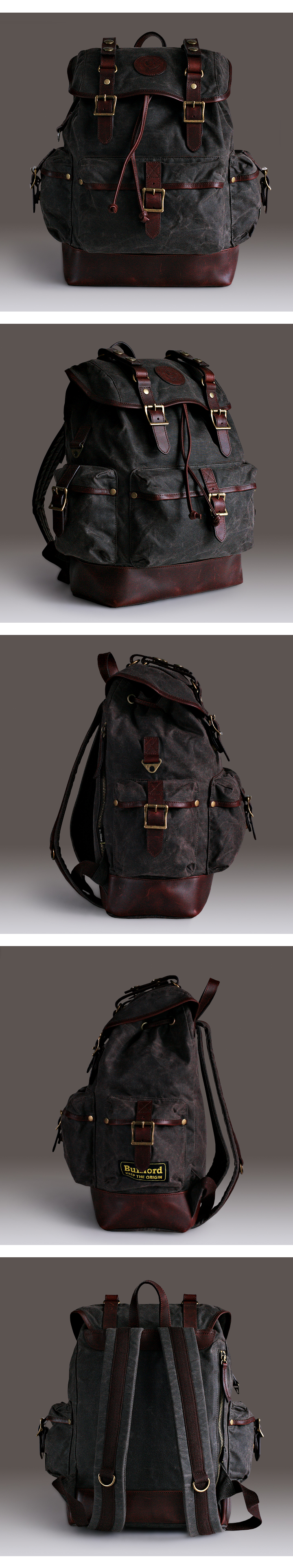 Classic Backpack-Dark Tan - BUILFORD